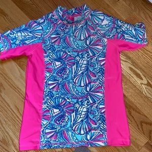 Lilly Pulitzer for Target rash guard girls 14